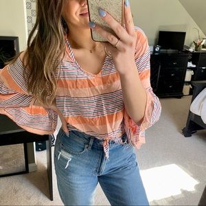 Lavender Field Flowy Top